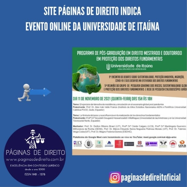 Todas as Not&iacute;cias - O Site P&aacute;ginas de Direito foi criado pelo Professor Livre Docente pela Universidade Federal do Rio Grande do Sul, Desembargador Aposentado do Tribunal de Justi&ccedil;a do Rio Grande do Sul e ex Professor Titular do Mestrado e Doutorado da PUCRS